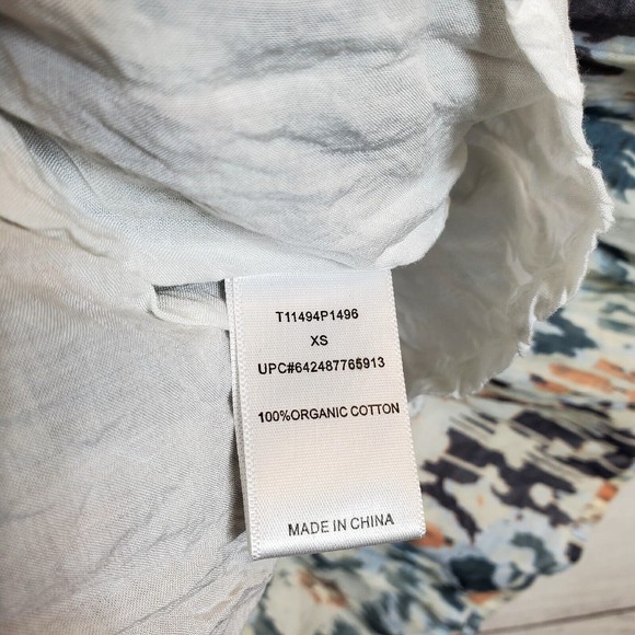 Tart Ezra Dress Summer Breeze Women's Size XS Elastic Waistband V-Neck - Picture 7 of 10